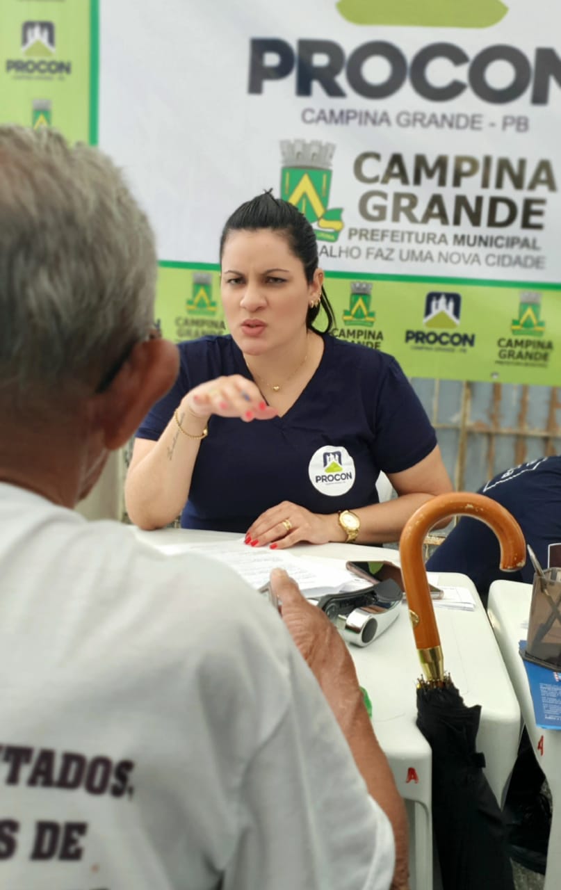 Procon de Campina Grande participa de ação social no bairro da Palmeiras