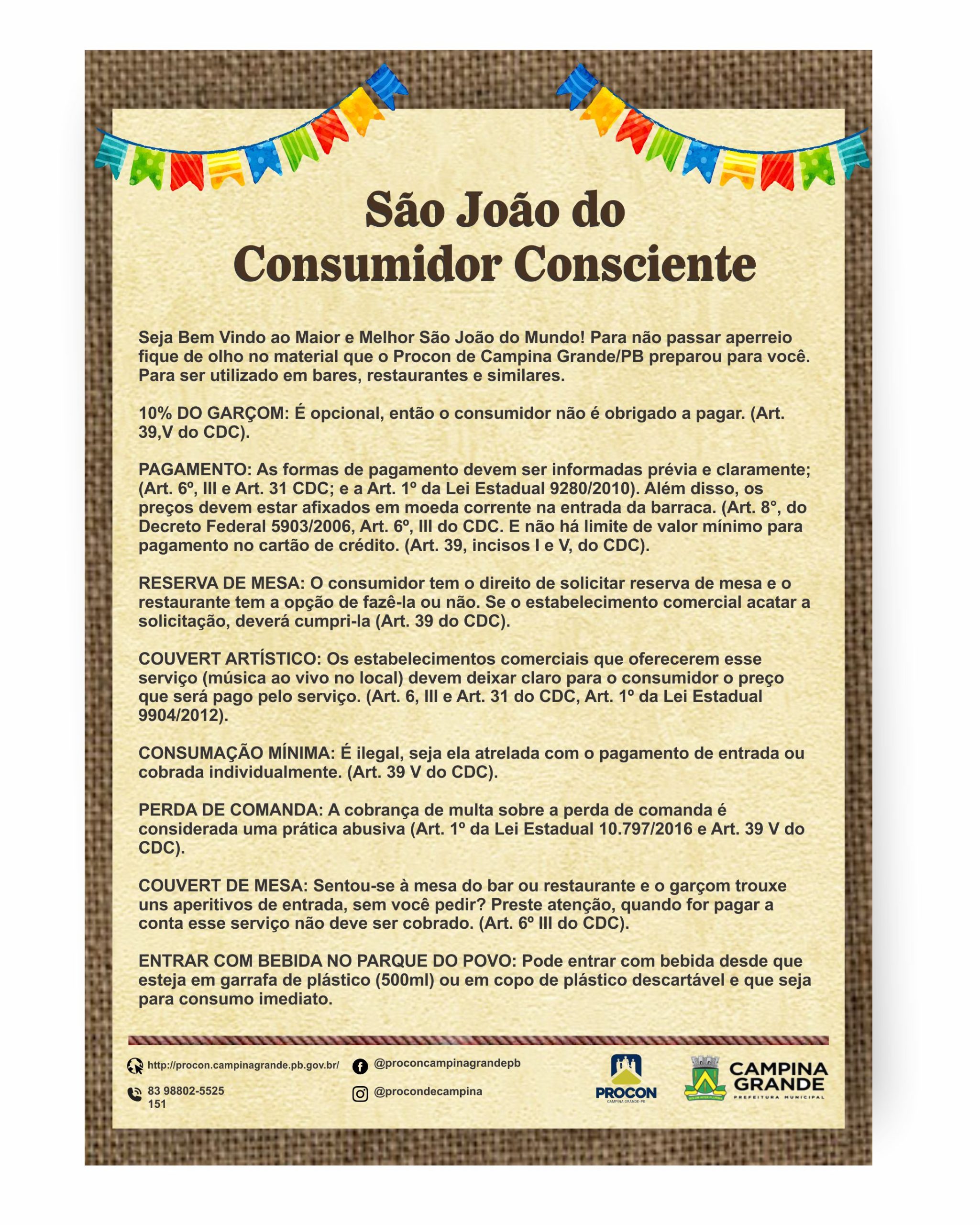 São João do Consumidor Consciente