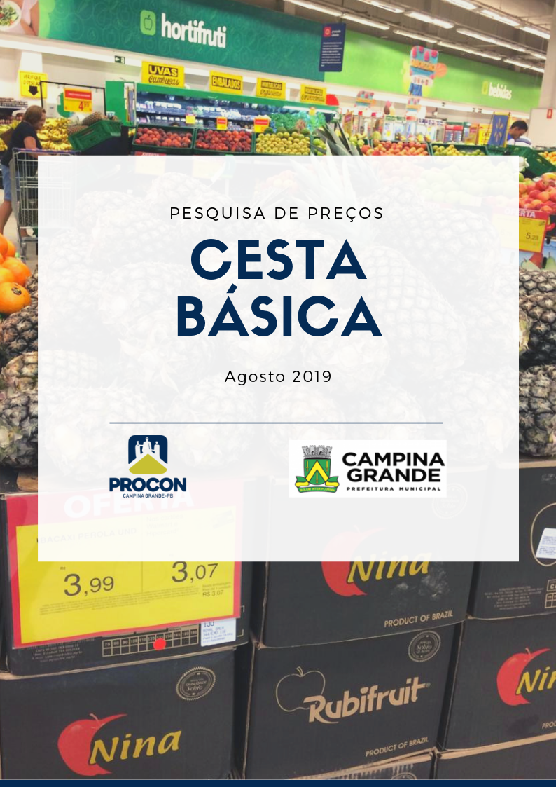 Cesta básica agosto