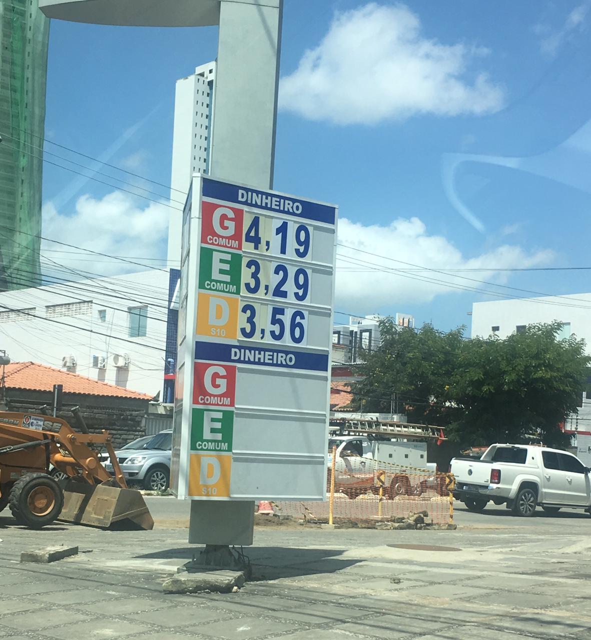 Sai nova pesquisa de preços dos combustíveis comercializados em Campina Grande