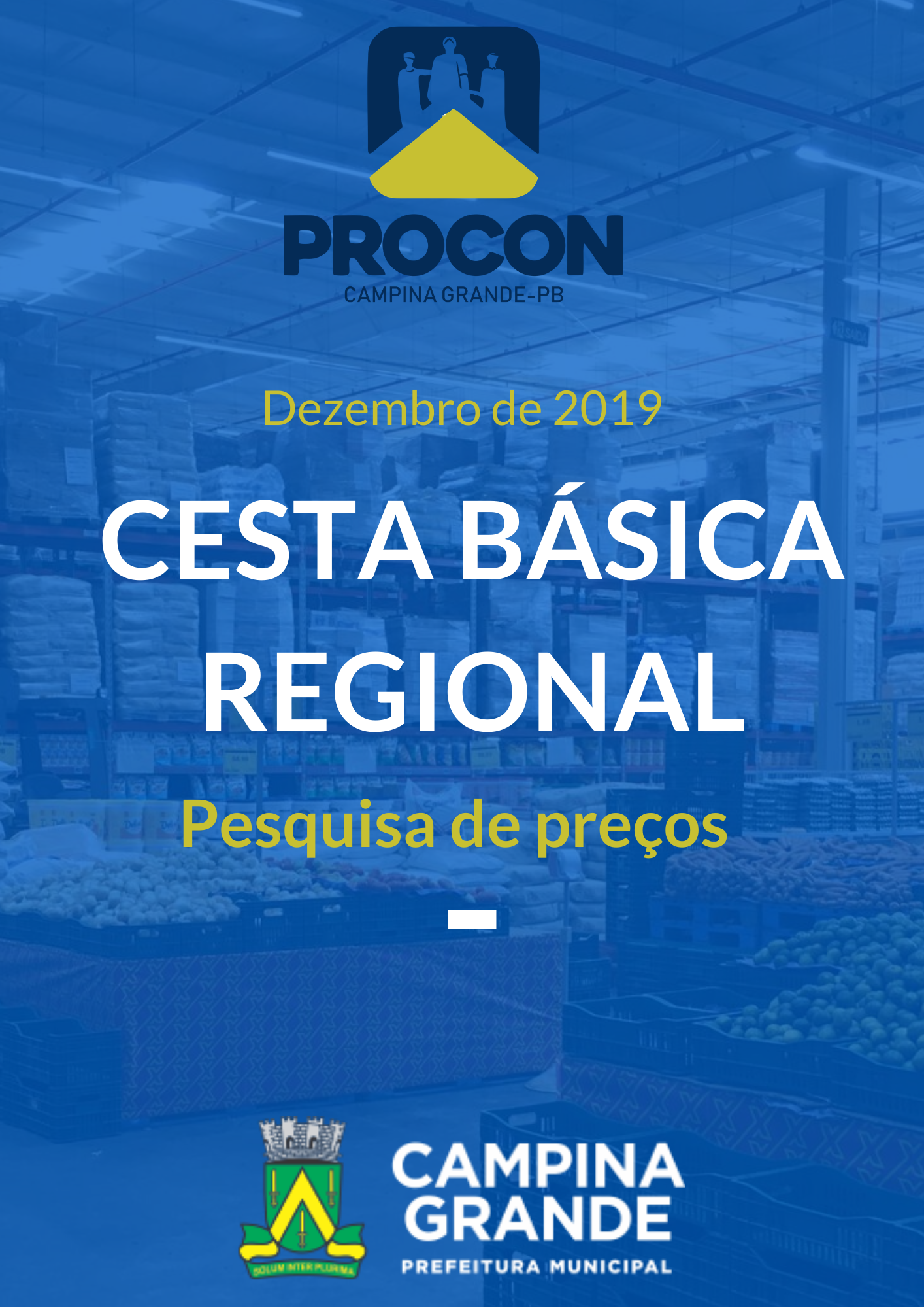 Cesta Básica Regional dezembro