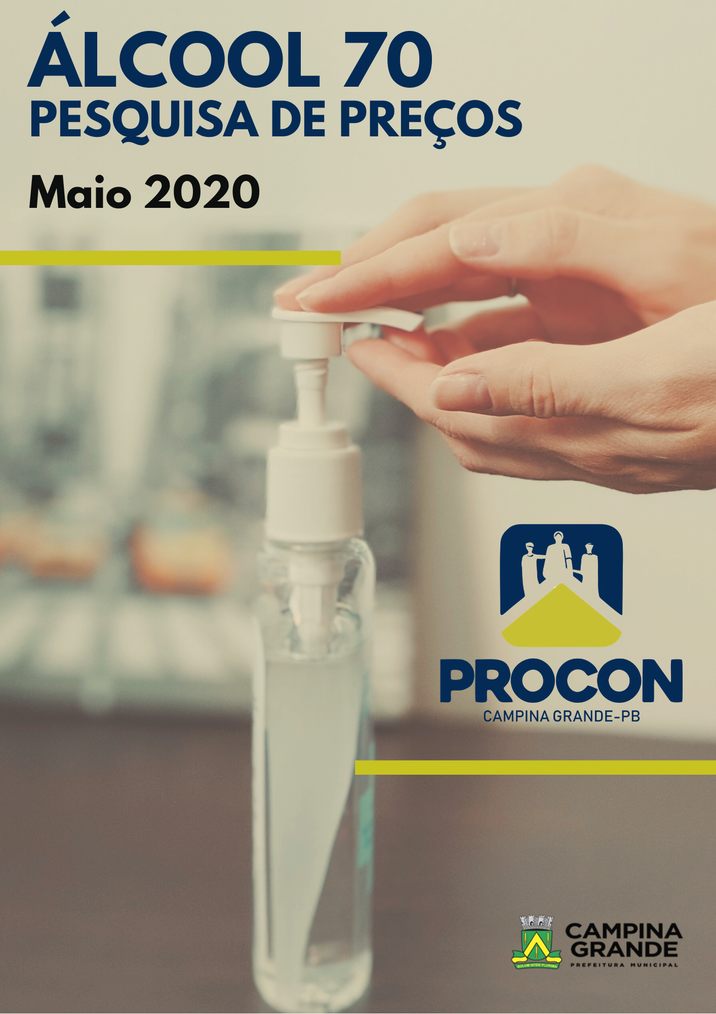 Álcool 70 – maio