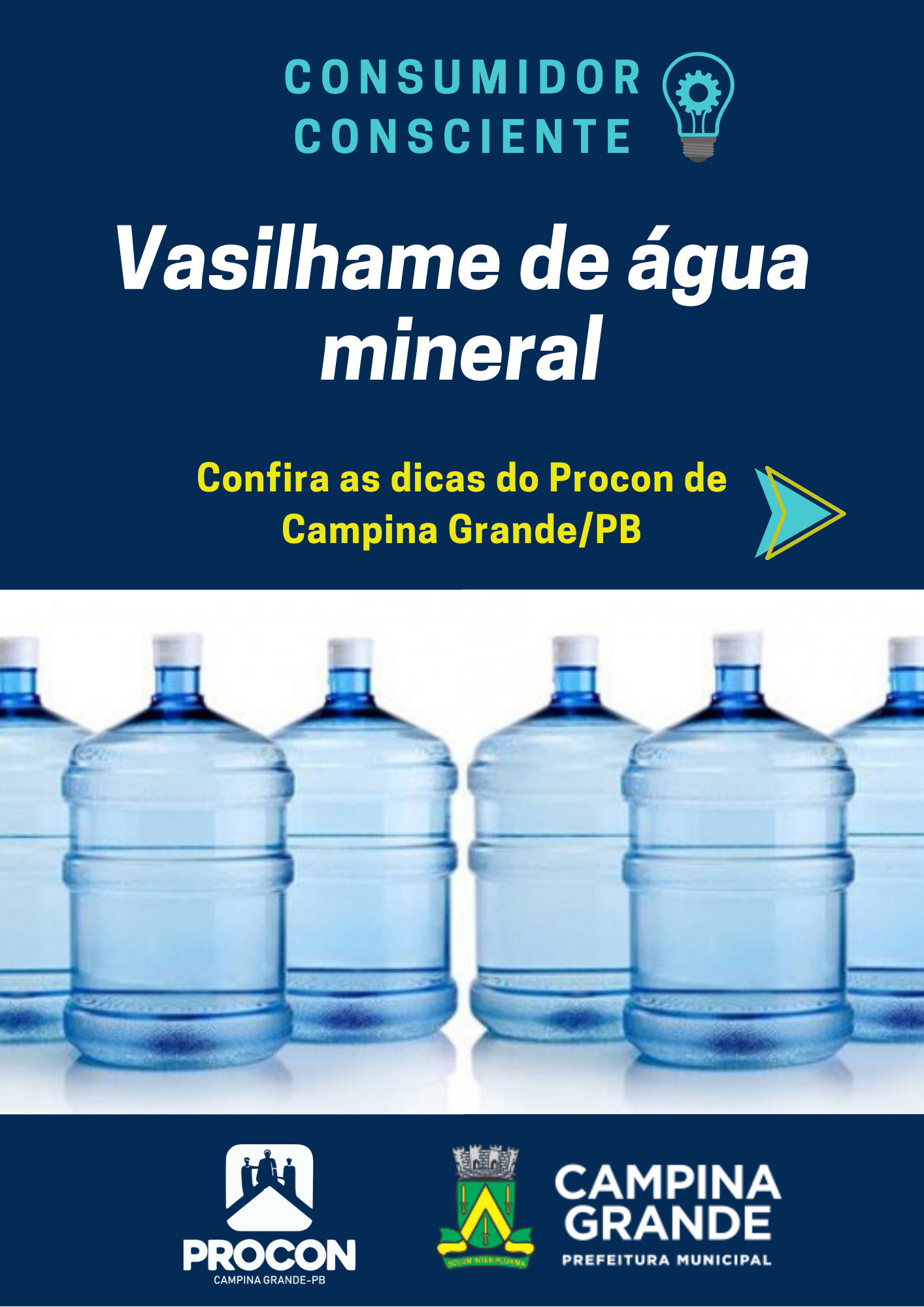 Folder água mineral