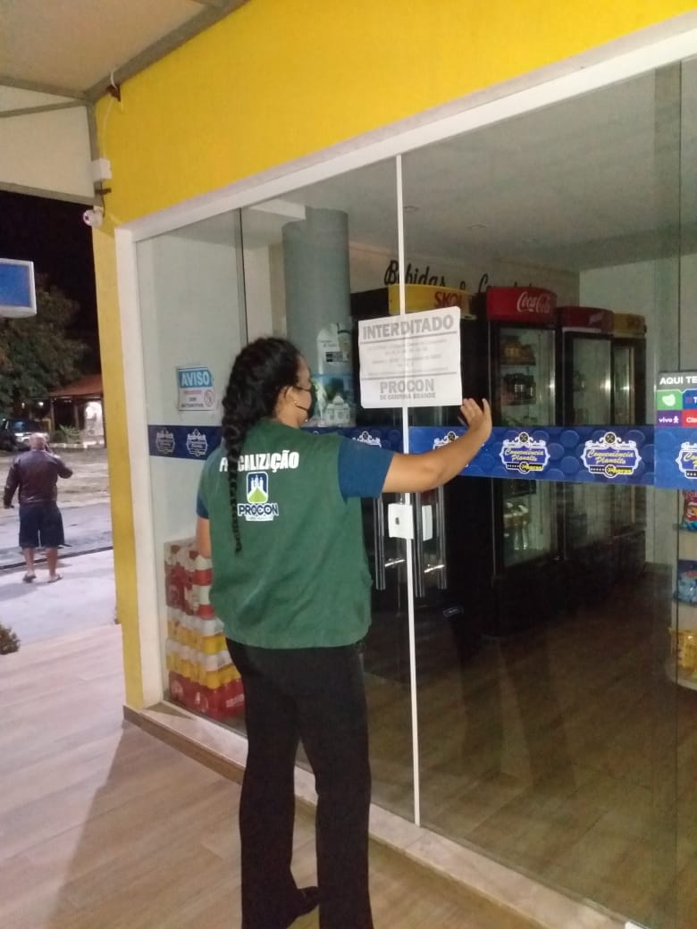 Procon autua loja de conveniência em Campina Grande por não cumprir recomendações da quarentena