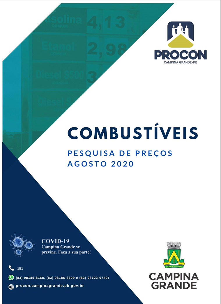 Combustíveis – Agosto