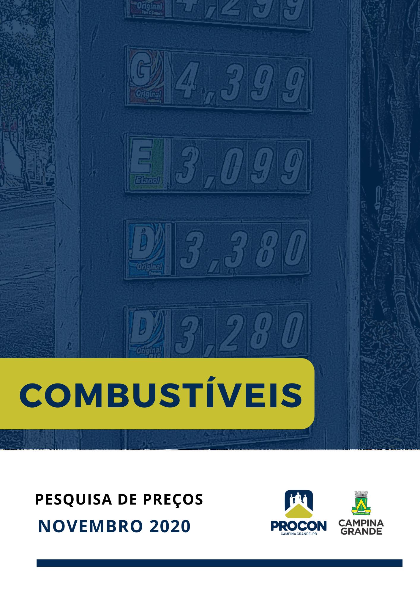 Combustíveis novembro