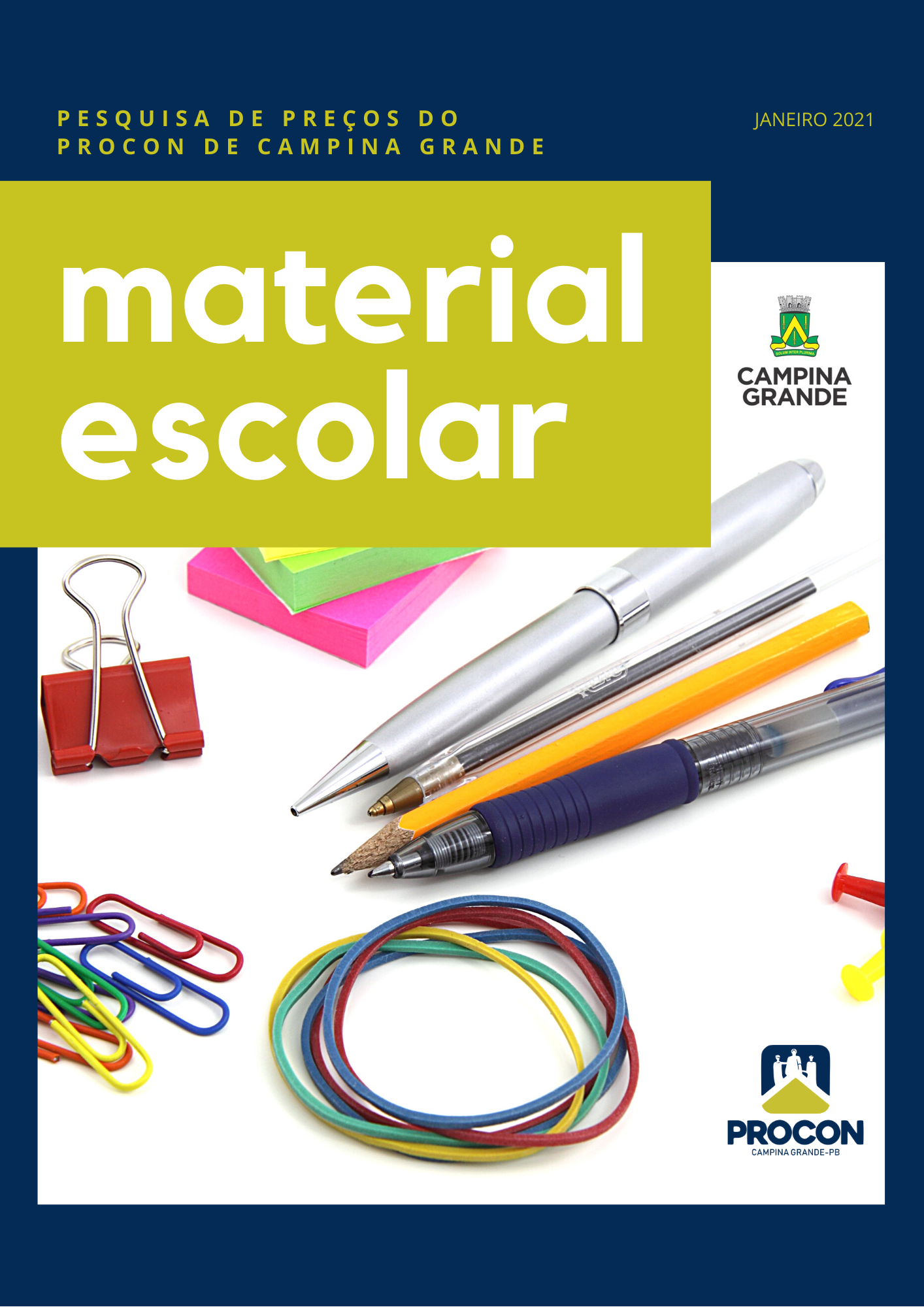 Pesquisa de Material Escolar – 2023