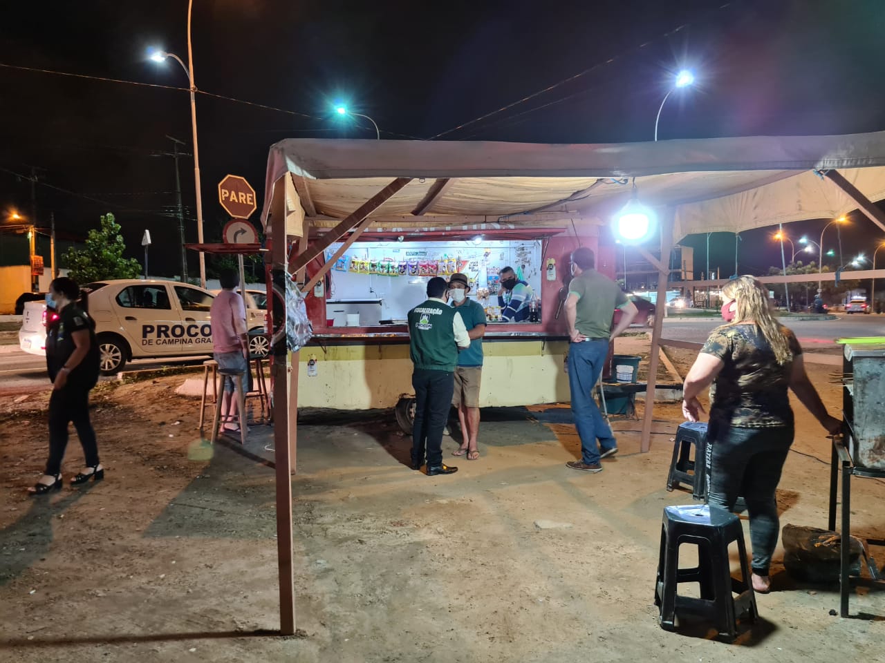 PREVENÇÃO AO COVID-19: Procon de Campina faz visitas aos bairros fiscalizando estabelecimentos comerciais