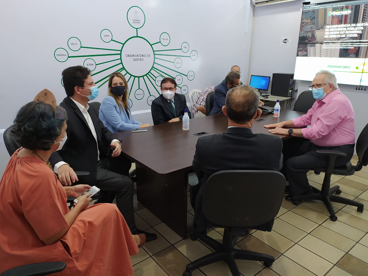Secretário de Planejamento visita Procon e recebe comitiva da OAB para definir parcerias para o Observatório de Campina Grande