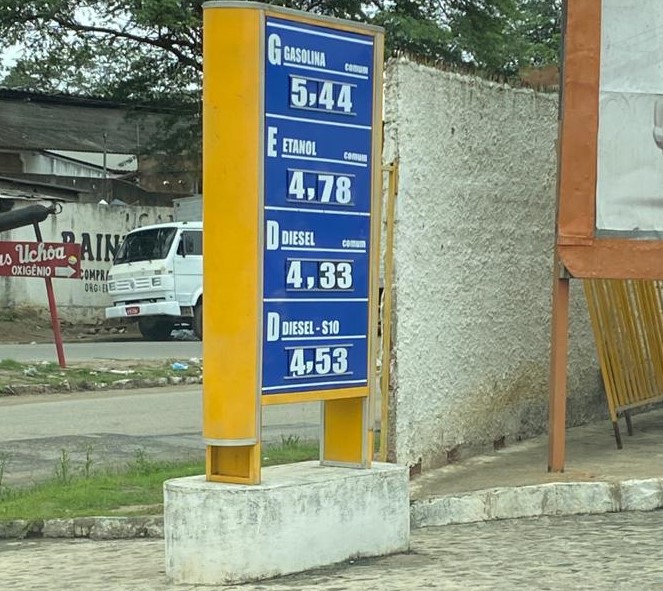 Combustíveis: Procon registra aumento de 4,50% no preço do etanol vendido em Campina Grande