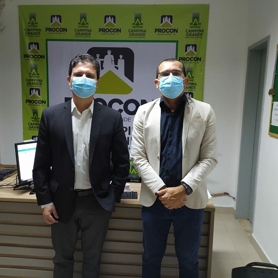 Procon é visitado pelo secretário de Planejamento, Félix Neto