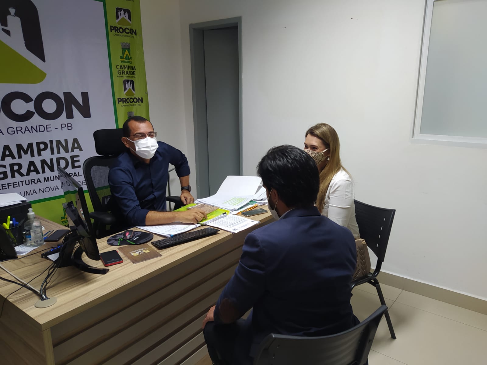 Procon de Campina Grande e OAB Paraíba discutem parcerias nas áreas da educação e atendimento