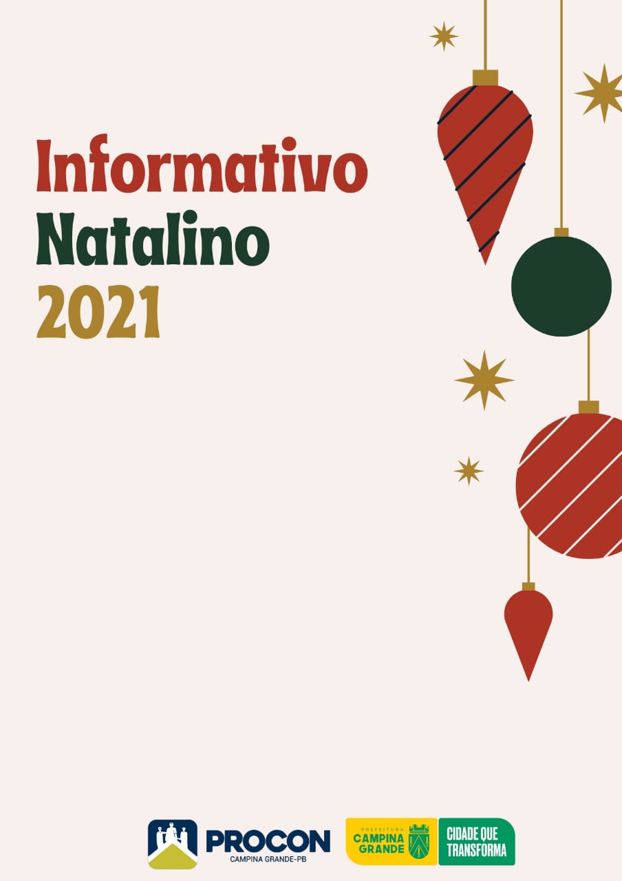 Informativo Natalino – Dezembro de 2021