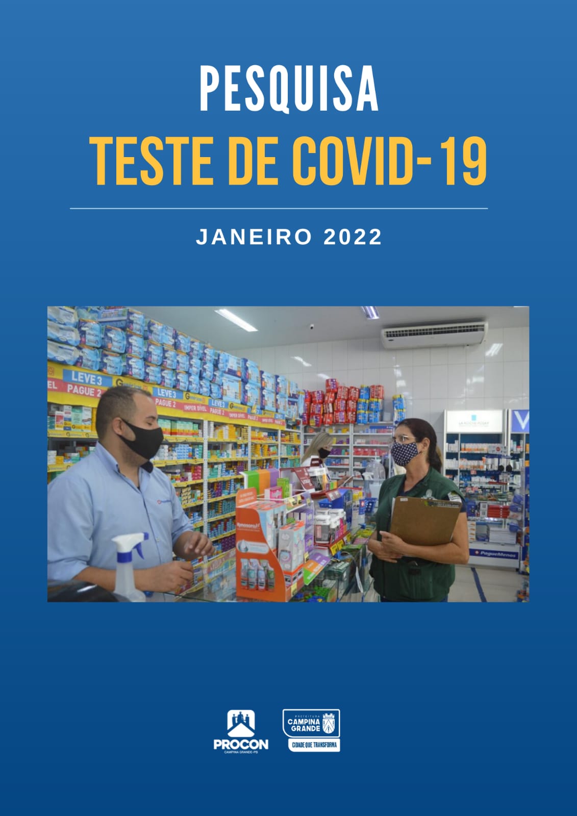 Pesquisa de Preços Teste Covid-19 – Janeiro 2022