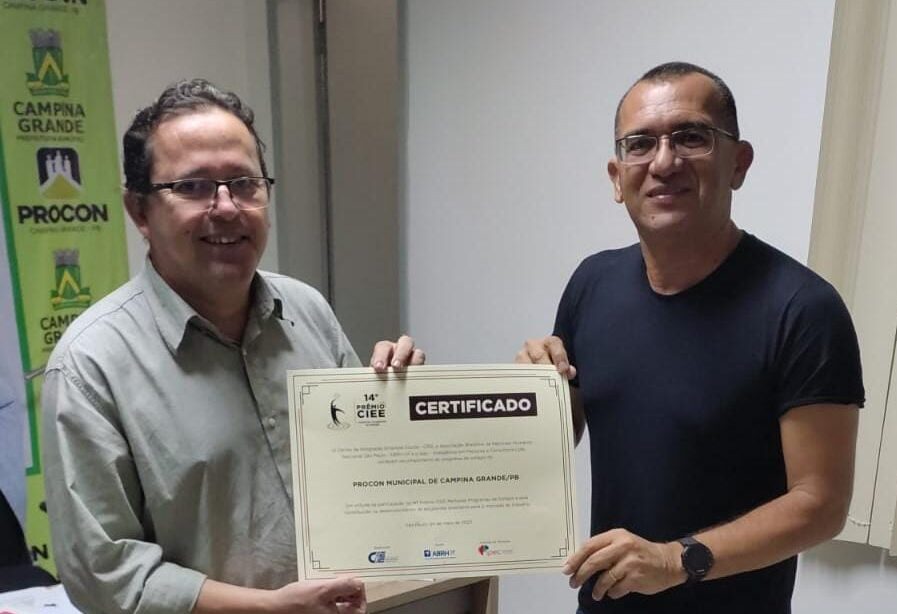 Procon-CG é destaque nacional durante o 14º Prêmio CIEE Melhores Programas de Estágio em São Paulo