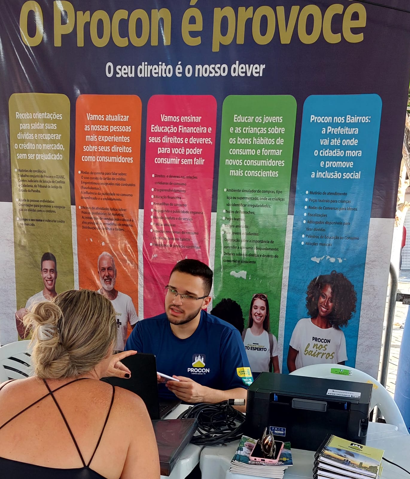 Procon Municipal de Campina de Campina realiza Semana do Consumidor 2024
