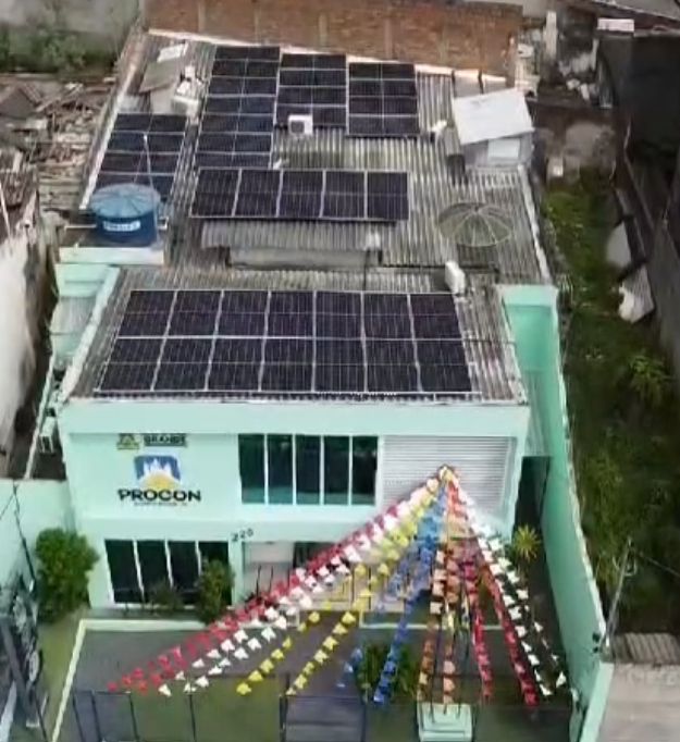 Prefeitura inicia utilização de energia solar em sede do Procon Municipal