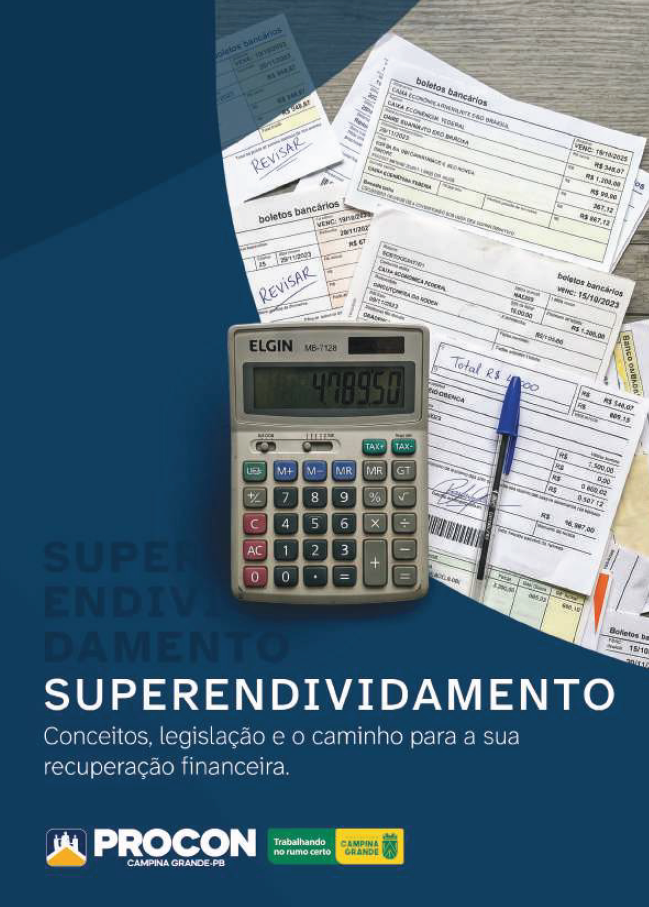 Cartilha de orientação ao consumidor sobre os riscos do superendividamento